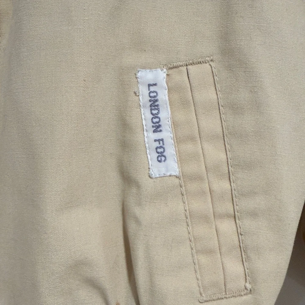 London Fog Tan Jacket – Toddler Size 3T Classic Zip Front Coat